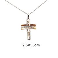Pendant Cianfrone Gioielli Man in Gold Diamante 0.09 Ct PEOR-4-198 - PEOR-4-198